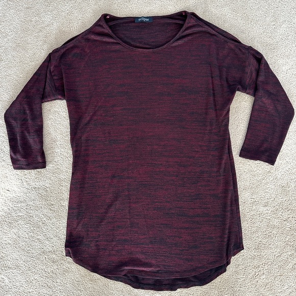 Eclipse cold shoulder tunic sweater - Picture 1 of 5